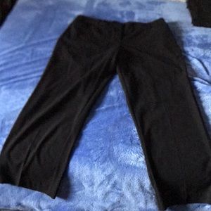 16 average avenue black straight leg dress pants